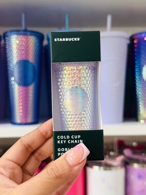 Unicorn Starbucks Keychain